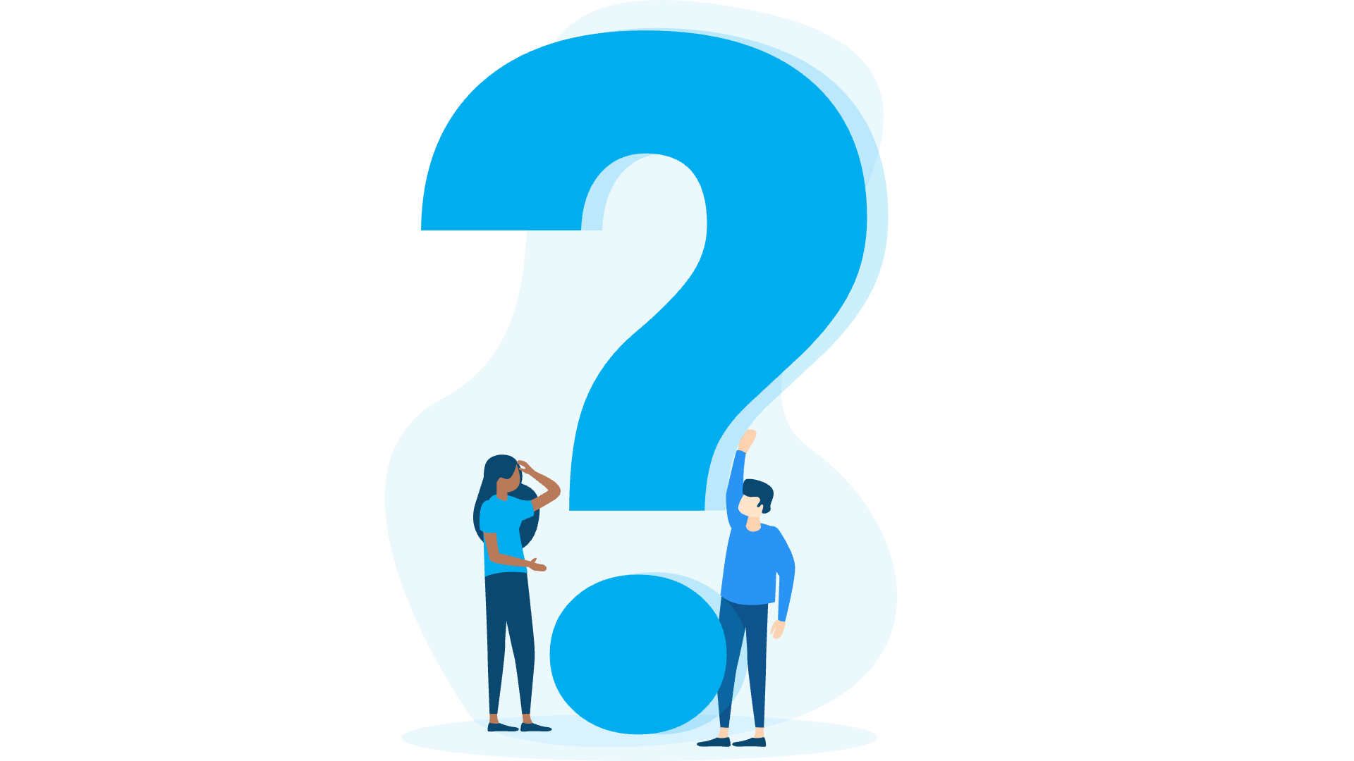 困っている状況のイラスト