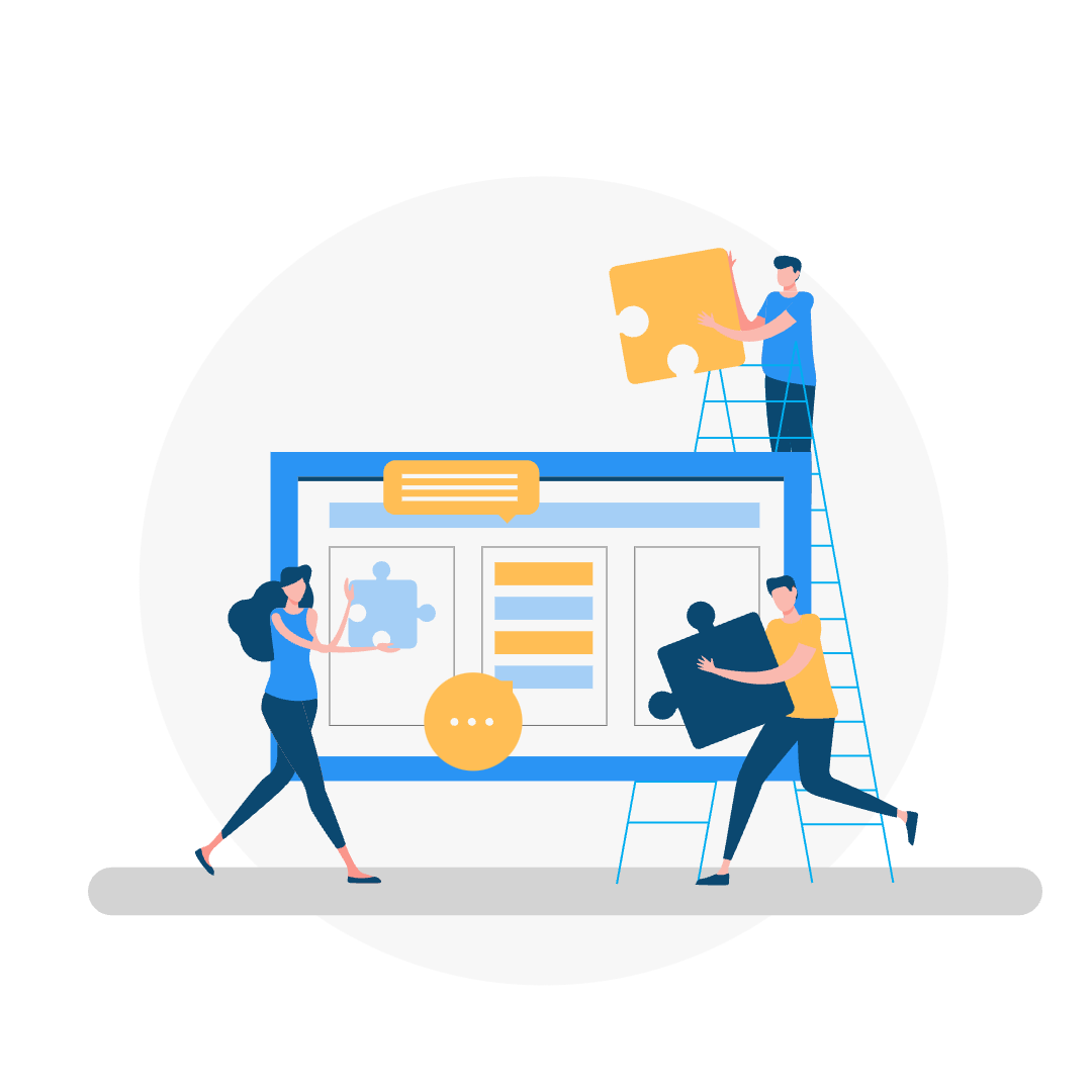 チームワークのイラスト